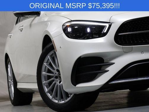 designo Diamond White Metallic 2021 Mercedes-Benz E-Class E 350 4MATIC