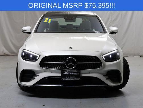 designo Diamond White Metallic 2021 Mercedes-Benz E-Class E 350 4MATIC