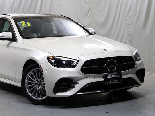 designo Diamond White Metallic 2021 Mercedes-Benz E-Class E 350 4MATIC