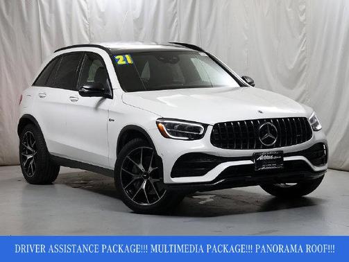 Polar White 2021 Mercedes-Benz AMG GLC 43 Base 4MATIC