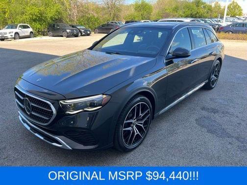 Graphite Gray Metallic 2024 Mercedes-Benz E-Class E 450 4MATIC