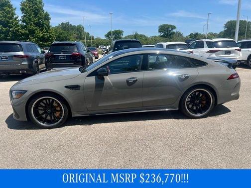 MANUFAKTUR Signature Arabian Gray 2024 Mercedes-Benz AMG GT 63 S E Performance