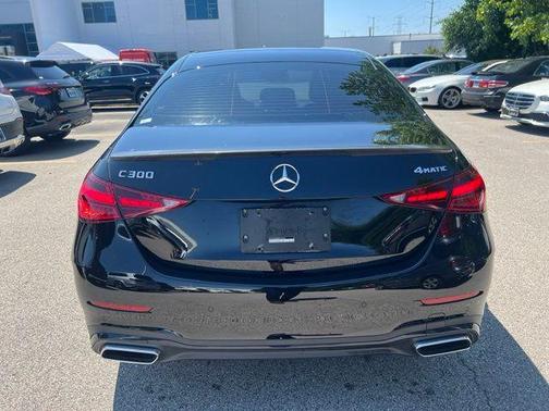 Black 2023 Mercedes-Benz C-Class C 300 4MATIC