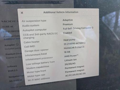 2023 Tesla Model S Standard Range