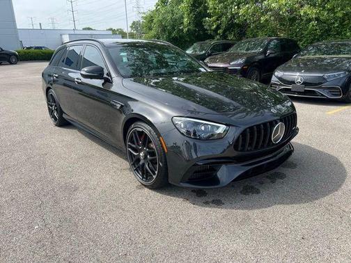 Graphite Gray 2021 Mercedes-Benz E-Class E 63 AMG 4MATIC