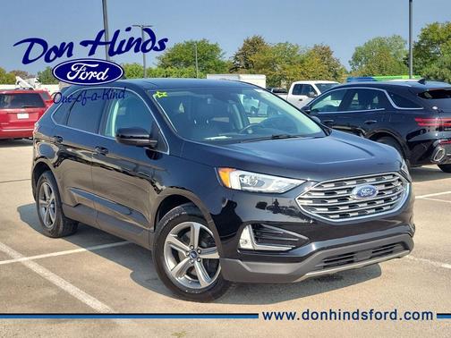 Black Metallic 2021 Ford Edge SEL
