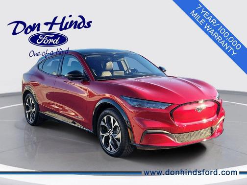 Red Metallic 2023 Ford Mustang Mach-E Premium