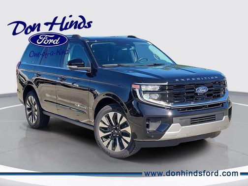 Agate Black Metallic 2026 Ford Expedition Platinum