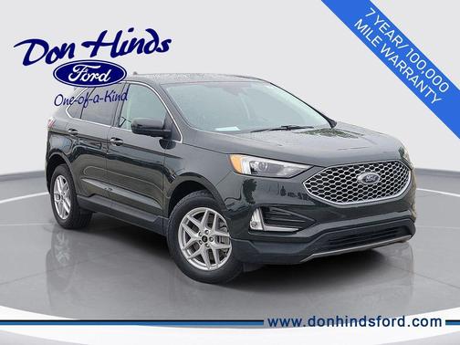 Green Metallic 2023 Ford Edge SEL