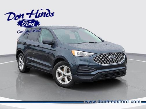Blue Metallic 2024 Ford Edge SE