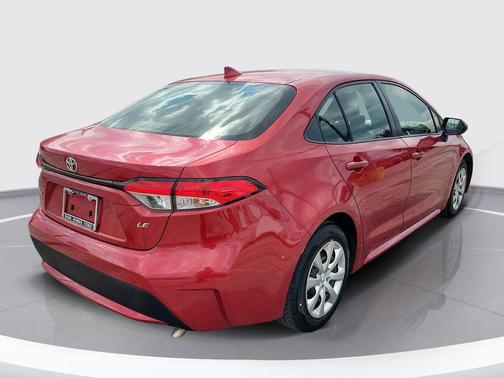 Barcelona Red Metallic 2020 Toyota Corolla LE