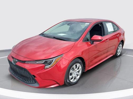 Barcelona Red Metallic 2020 Toyota Corolla LE