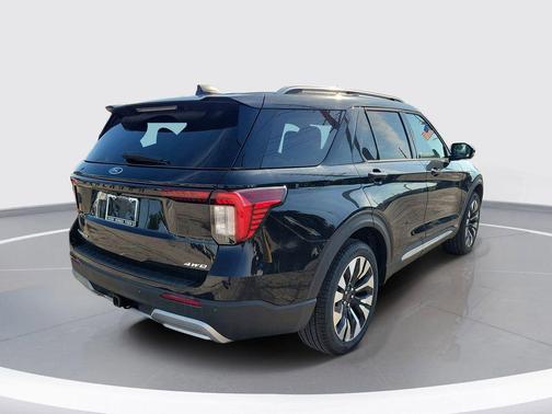 Black Metallic 2026 Ford Explorer Platinum