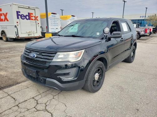Shadow Black 2017 Ford Utility Police Interceptor Base