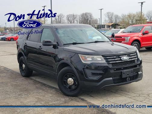 Shadow Black 2017 Ford Utility Police Interceptor Base