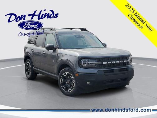 Carbonized Gray Metallic 2025 Ford Bronco Sport Outer Banks