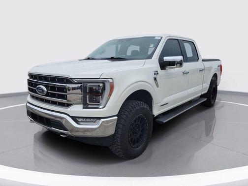 White Metallic 2021 Ford F-150 Lariat