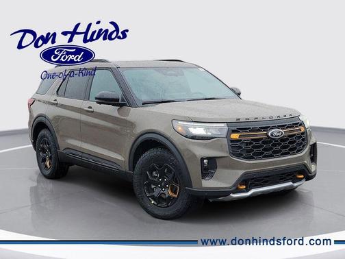 Gray 2026 Ford Explorer Tremor