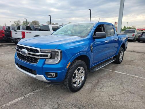 Blue Metallic 2024 Ford Ranger XLT