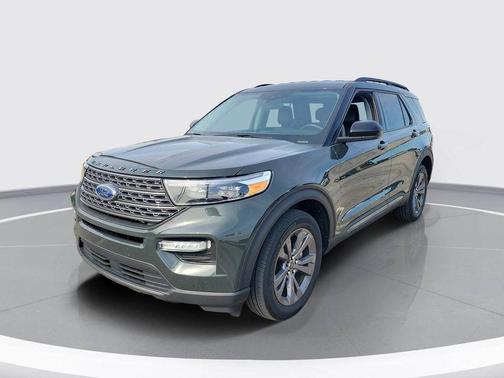 Green Metallic 2023 Ford Explorer XLT