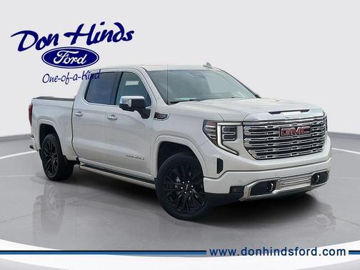 White Frost Tri-Coat 2024 GMC Sierra 1500 Denali