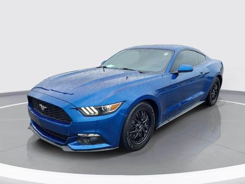 Lightning Blue Metallic 2017 Ford Mustang EcoBoost