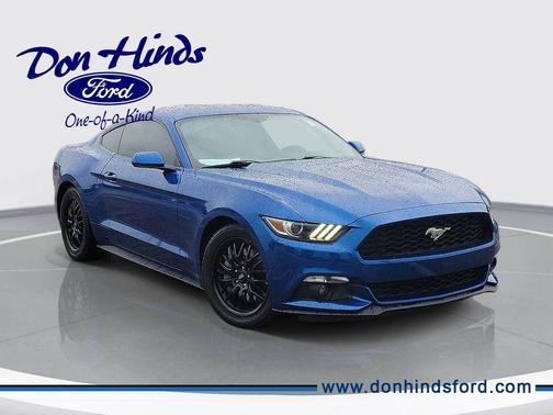 Lightning Blue Metallic 2017 Ford Mustang EcoBoost