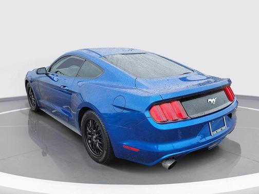 Lightning Blue Metallic 2017 Ford Mustang EcoBoost