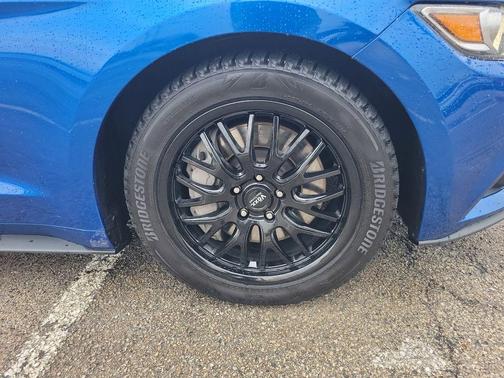 Lightning Blue Metallic 2017 Ford Mustang EcoBoost