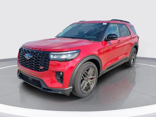 Rapid Red Metallic Tinted Clearcoat 2026 Ford Explorer ST