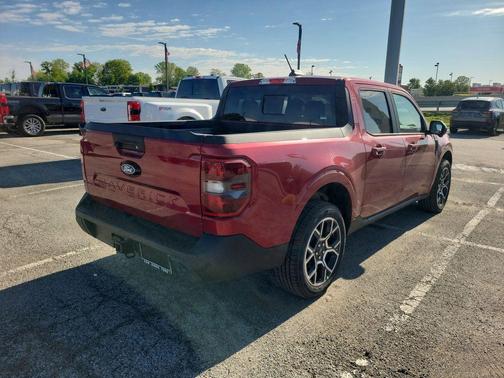 Ruby Red Metallic Tinted Clearcoat 2026 Ford Maverick Lariat