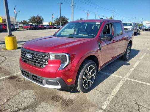 Ruby Red Metallic Tinted Clearcoat 2026 Ford Maverick Lariat