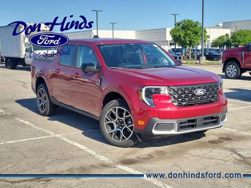 Ruby Red Metallic Tinted Clearcoat 2026 Ford Maverick Lariat