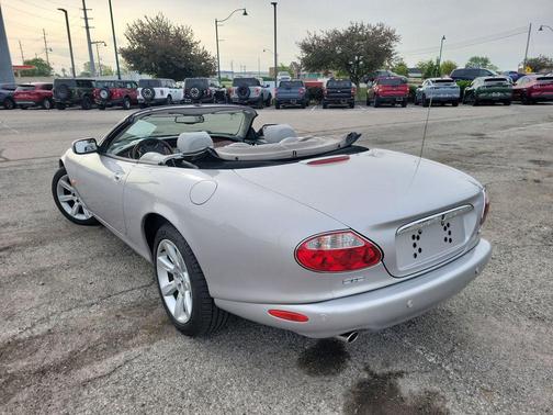 Silver 2004 Jaguar XK8