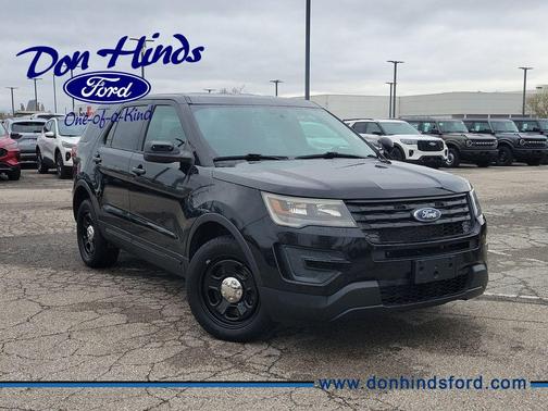 Shadow Black 2018 Ford Utility Police Interceptor Base