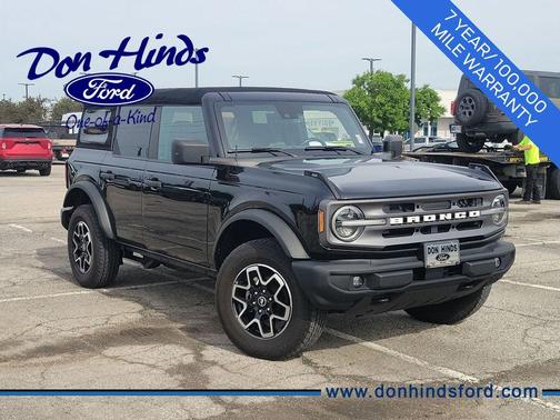 Shadow Black 2022 Ford Bronco Big Bend