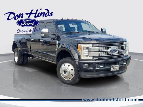 Black Metallic 2019 Ford F-450 Platinum