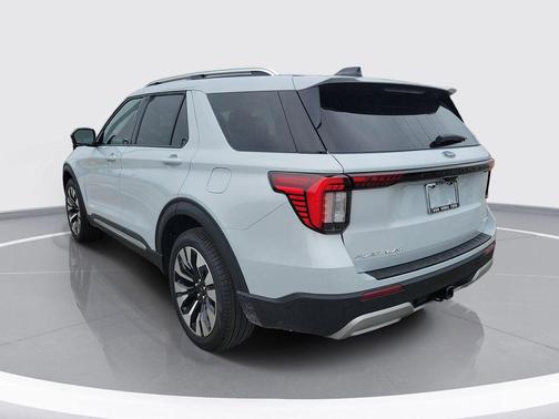White 2026 Ford Explorer Platinum