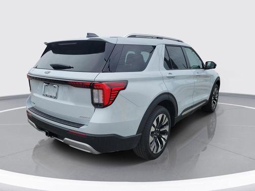 White 2026 Ford Explorer Platinum
