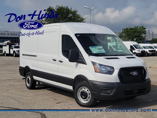 Oxford White 2026 Ford Transit-250 148 WB Medium Roof Cargo