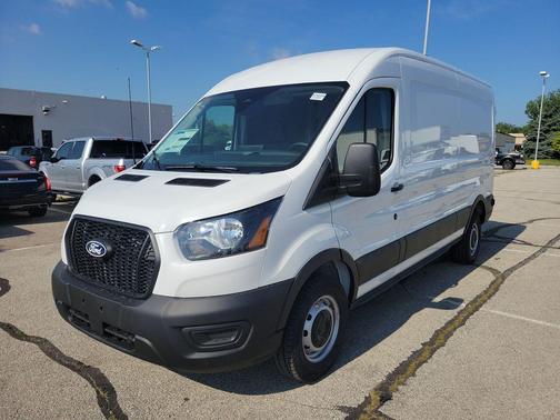 Oxford White 2026 Ford Transit-250 148 WB Medium Roof Cargo
