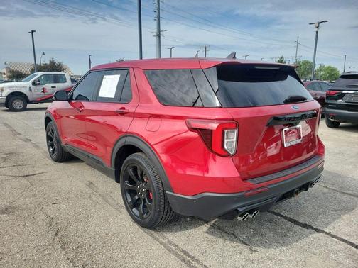 Red Metallic 2021 Ford Explorer ST