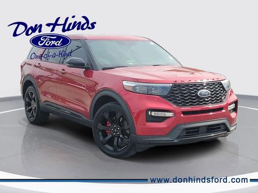 Red Metallic 2021 Ford Explorer ST