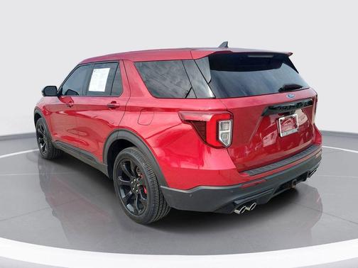 Red Metallic 2021 Ford Explorer ST