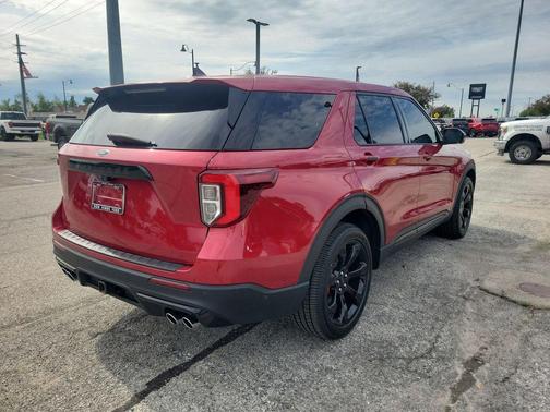 Red Metallic 2021 Ford Explorer ST