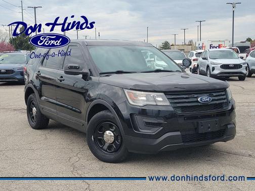 Shadow Black 2017 Ford Utility Police Interceptor Base
