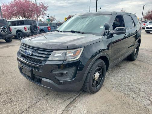 Shadow Black 2017 Ford Utility Police Interceptor Base