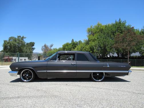 Gun Metal Gray Metallic 1963 Chevrolet Bel Air Base