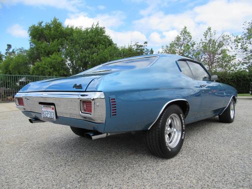 Astro Blue Metallic 1970 Chevrolet Chevelle