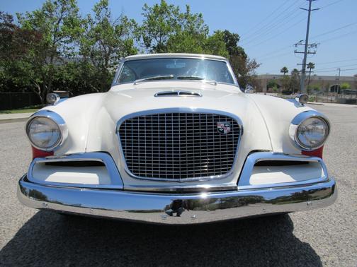 Snowcap White 1956 Studebaker Golden Hawk